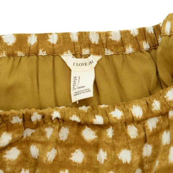 I LOVE H81 POLKA DOTTED MINI SKIRT SIZE S - Picture 5 of 5